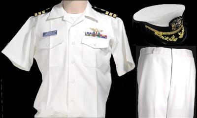 White Military Uniform