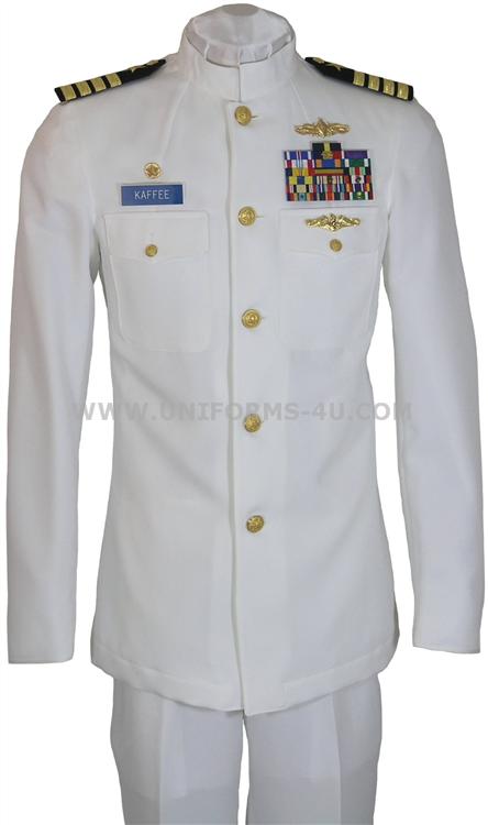 all navy uniforms