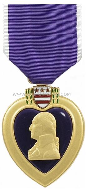 Purple Heart Military Medal