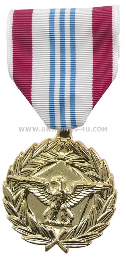 DEFENSE MERITORIOUS SERVICE ANODIZED MEDAL